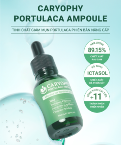 Serum Caryophy Giảm Mụn Mờ Thâm Se Lỗ Chân Lông 30ml (Portulaca Ampoule)