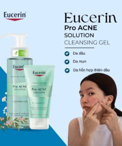 Sữa rửa mặt giảm mụn, kiểm soát nhờn Eucerin Dermopure Clinical Correcting to Foam (Tuýp 75ml)
