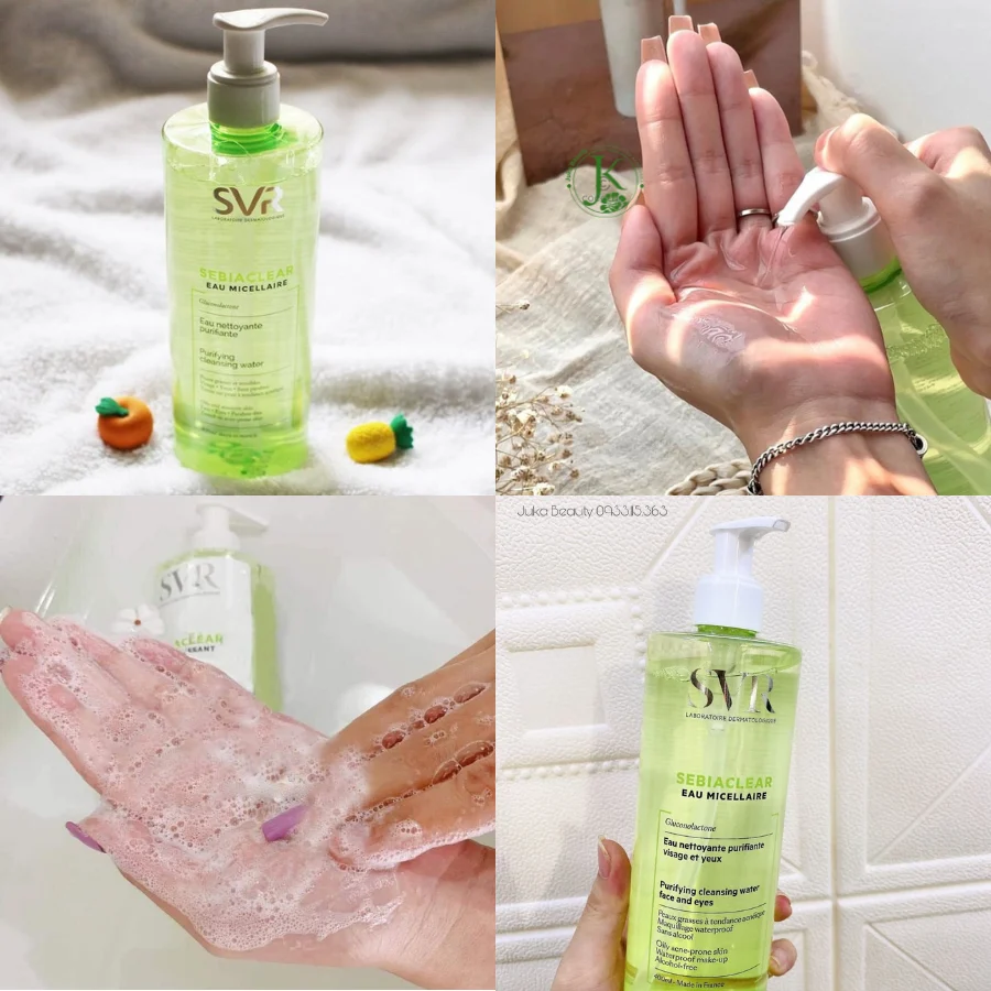 Gel Rửa Mặt SVR Không Chứa Xà Phòng Cho Da Dầu Mụn 55ml