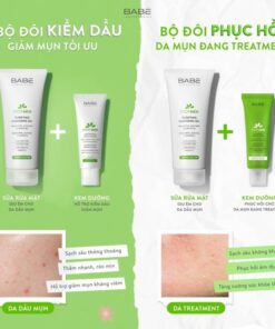 Sữa Rửa Mặt Laboratorios Babé Dịu Êm Cho Da Dầu, Mụn 200ml