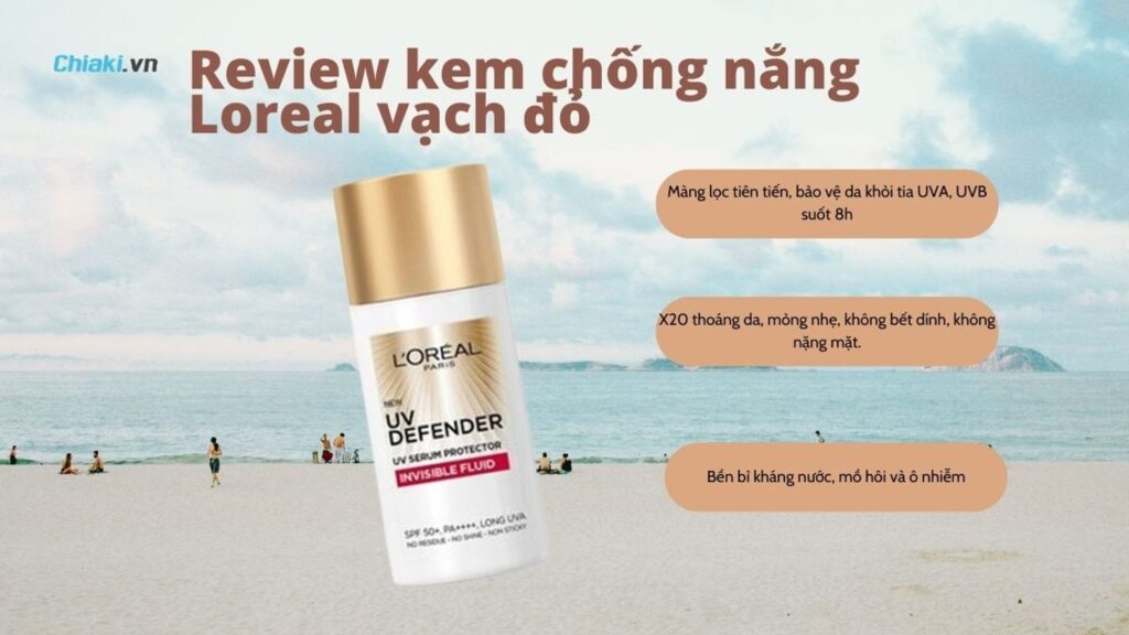 Kem Chống Nắng L'Oreal X20 Thoáng Da Mỏng Nhẹ